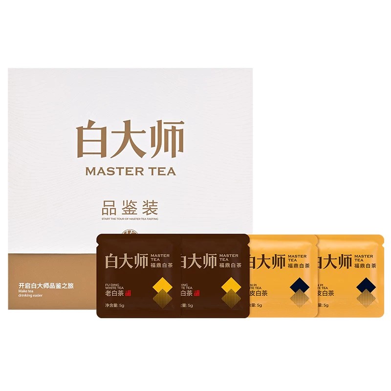【限购1单】白大师高山福鼎白茶2021年寿眉白茶陈皮白茶品鉴20g