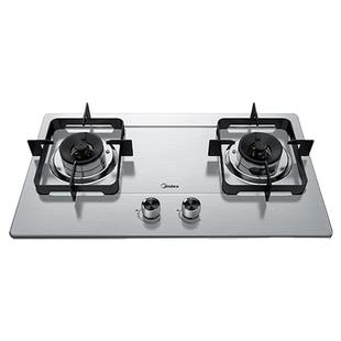 美的燃气灶Q315天然气液化气家用双灶煤气炉猛火灶台嵌不锈钢19
