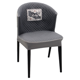 餐桌椅子套罩2025新款弧形靠背座椅套罩凳子罩套全包保护套高级感