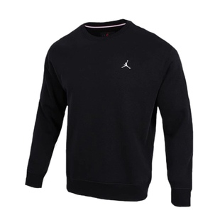 正品air Jordan男子卫衣运动休闲圆领加绒保暖套头长袖DQ7521-010