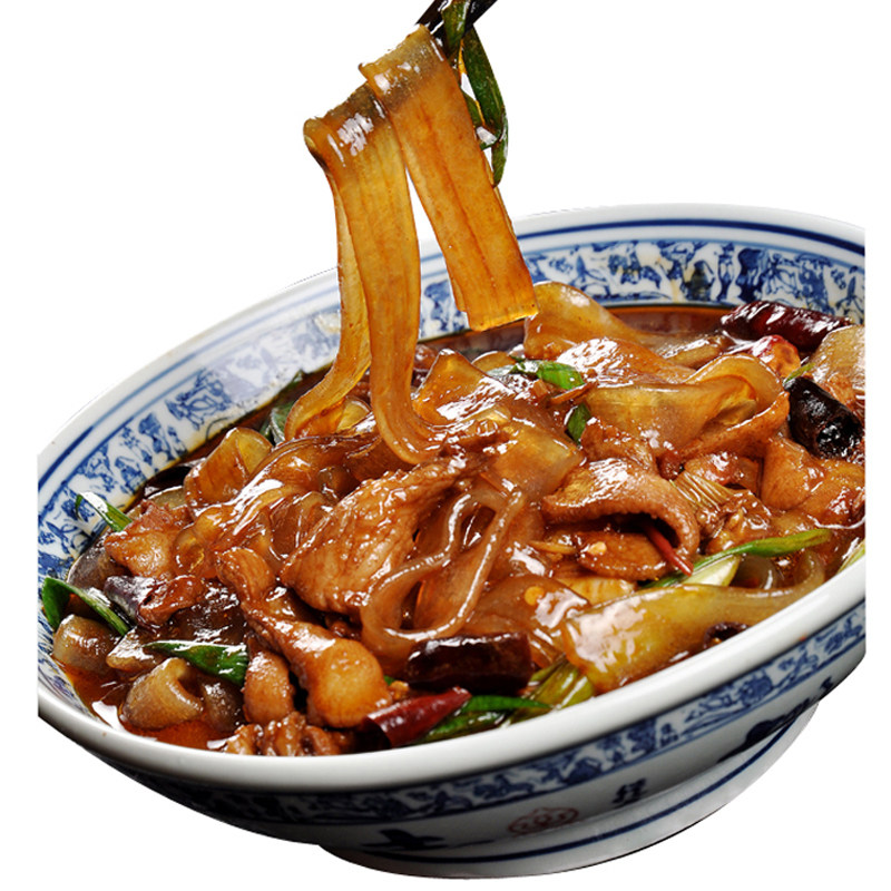 红薯宽粉条火锅粉食材配菜农家自制正宗纯手工地瓜大苕粉干粉500g