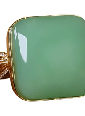 原创设计翡翠金镶玉手饰送老婆