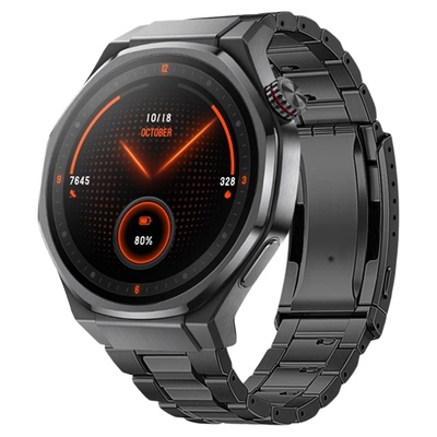 适用于荣耀手表5ultra表带非凡大师同款钛金属4pro新款纵横家HONOR智能运动纯钛男士JY男款gs4夏天非原装22mm