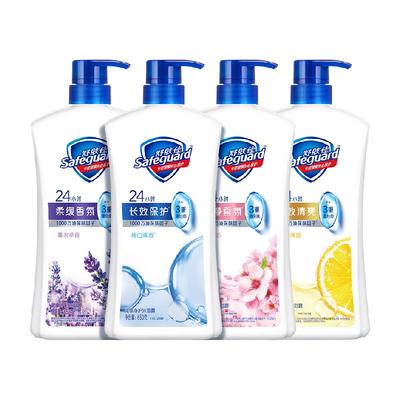 舒肤佳纯白柠檬沐浴露家庭装