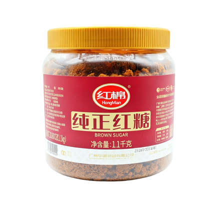 红棉纯甘蔗无添加手工传承红糖