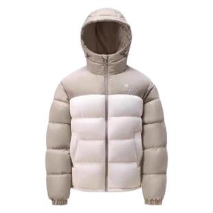 骆驼泡芙羽绒服男女款25冬季新款90鸭绒情侣加厚连帽面包羽绒外套