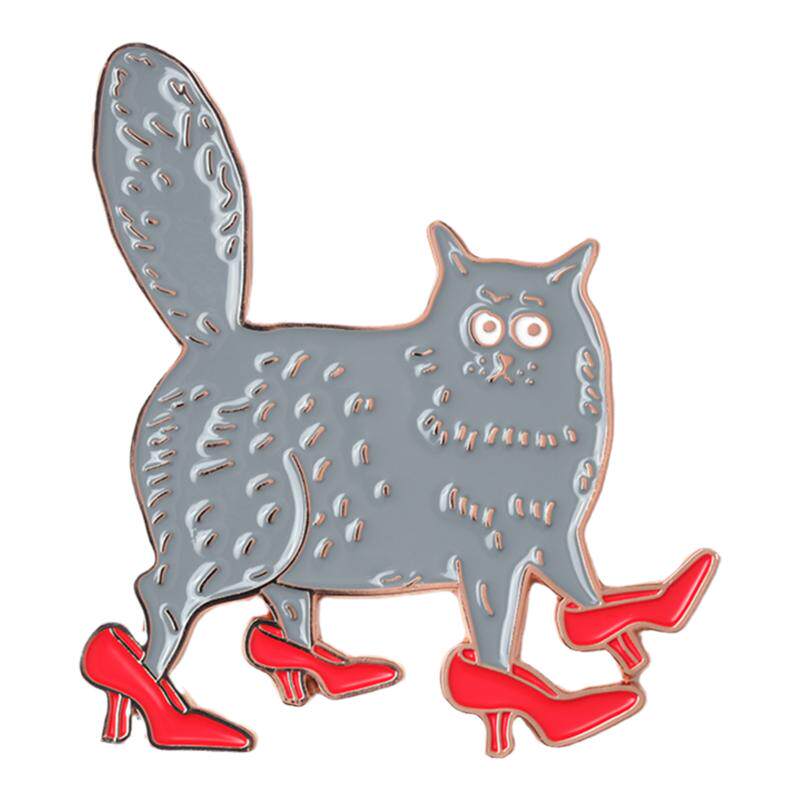 BUTTGooDS穿高跟鞋的猫冰箱贴