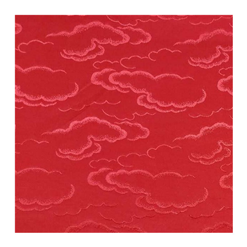 祥云霁晓-古风汉服布料提花绸马面料/布类