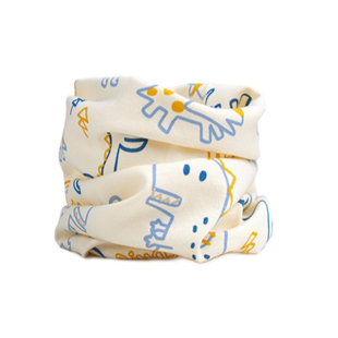 儿童围脖纯棉婴幼儿a类男孩女孩防风保暖秋冬季护颈套头宝宝脖套