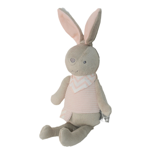 正版原创哄睡小兔子毛绒玩偶适合婴幼儿0+岁的兔玩具儿童礼物新生