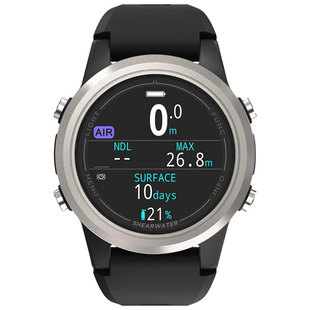 Shearwater Tern潜水电脑表紧凑款自由潜专业水肺全彩屏充电120米