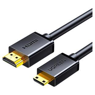 绿联minihdmi转hdmi线迷你小转大高清连接转接头适用佳能单反相机