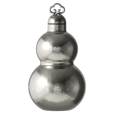 tomic特美刻葫芦钛杯保温杯水壶吸管便携高颜值迷你外带水杯摆件