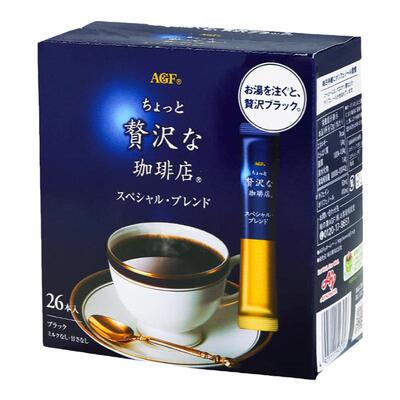 进口AGF速溶黑咖啡无蔗糖