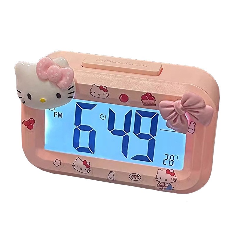 闹钟学生用迷你电子表男时钟便携学习用儿童女孩宿舍桌面倒计时器