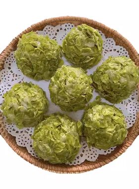 26年头茬榆钱窝窝头新鲜野菜团子