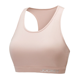 Jockey运动内衣防震跑步瑜伽运动文胸工字背心速干聚拢防下垂bra