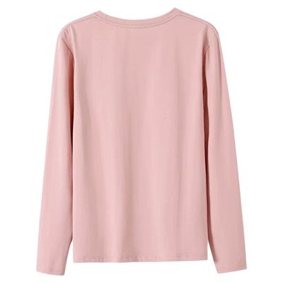 CHABER巧帛蝴蝶印花长袖T恤