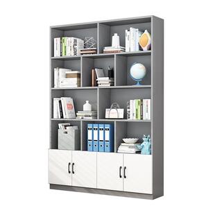 简易书架家用小户型书柜客厅柜子落地置物架办公室储物柜收纳架子