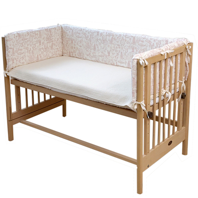 智善纯棉防撞床围套件