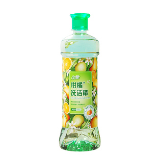 500g*3瓶餐具洗洁精去油厨房洗涤剂家用清洁去农残柑橘清香洗涤剂