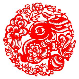 十二生肖龙年窗花剪纸贴纸虎兔龙蛇狗马学校不干胶红色玻璃贴装饰