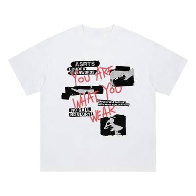 新款小众潮牌美式情侣短袖T恤ins