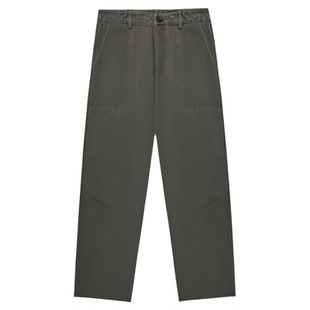 GWIT 重工水洗做旧夏季工装裤男休闲九分裤Vintage美式复古Cargo