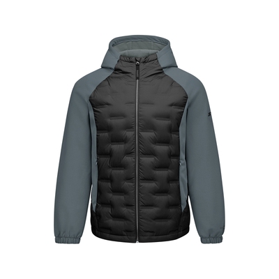 斯凯奇2025年冬季新款男短款羽绒服外套百搭时尚保暖上衣风衣夹克