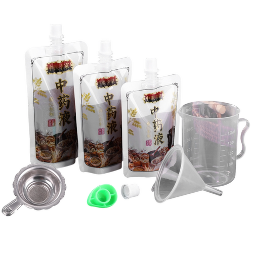 中药液包装袋一次性中药袋煎药分装袋可加热自封袋密封袋吸嘴袋子
