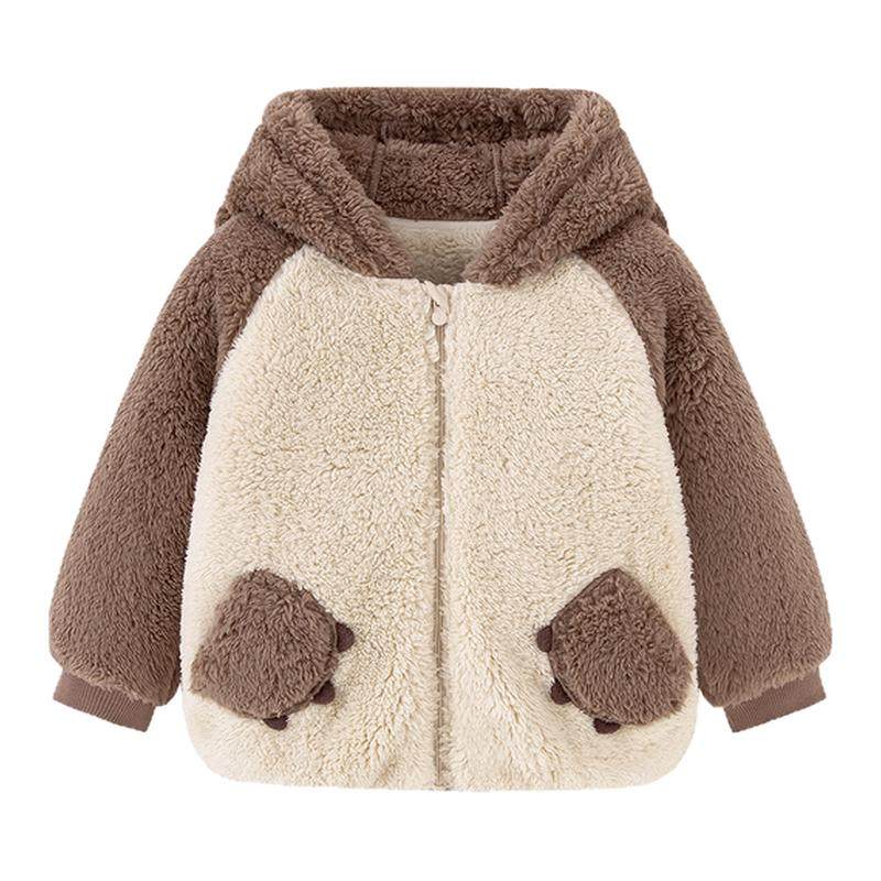 【净电绒】迷你巴拉男女童外套造型抗静电保暖宝宝外衣2025冬新款