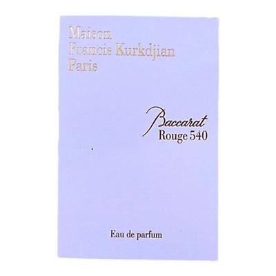 红色百家乐540香水小样原装