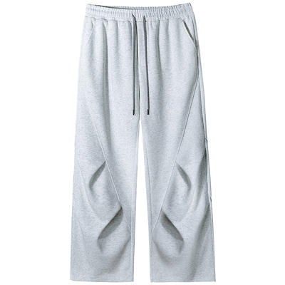 肌肉狗秋季纯色运动休闲长裤男