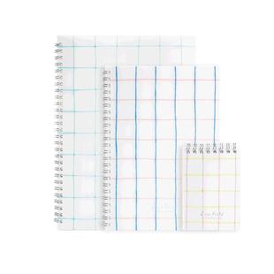 国誉线圈本方格本笔记本日本KOKUYO可撕学生空白横线上翻格子记事本创意约风便携文具本子A5 A6 A7 B5