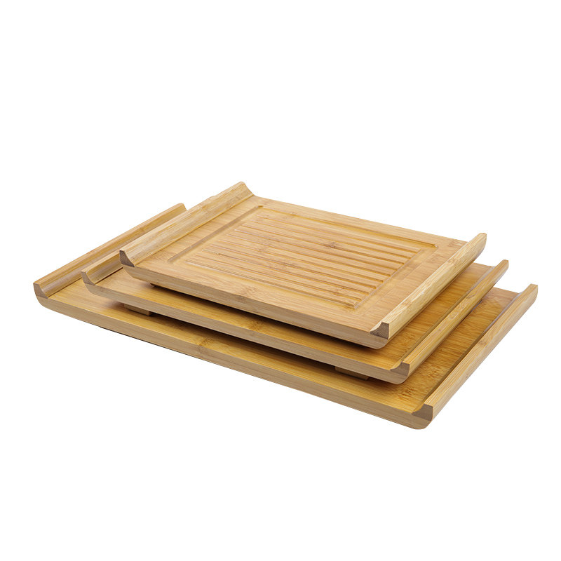 木质托盘长方形商用竹木餐具