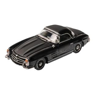 GFCC 1:64 1960奔驰300SL Roadster 敞篷可开盖 仿真合金汽车模型