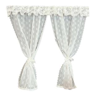 糖小条自制迷你6分窗帘纱帘微缩12分模型娃用blythe娃屋场景道具