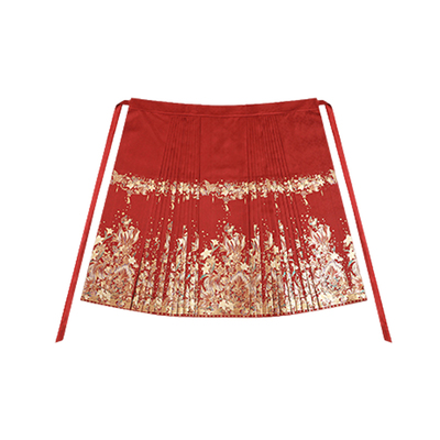 随时【金玉良缘】织金妆花红色马面裙敬酒服订婚结婚服国风新中式