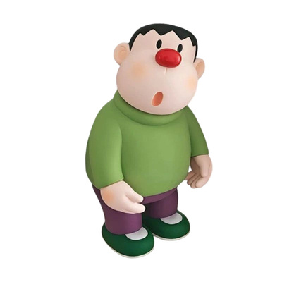 胖虎歪头摆件客厅电视柜装饰