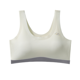 花伴朵少女发育期内衣高中生内衣青春少女文胸初中女生运动背心