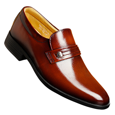老人头高档商务正装皮鞋