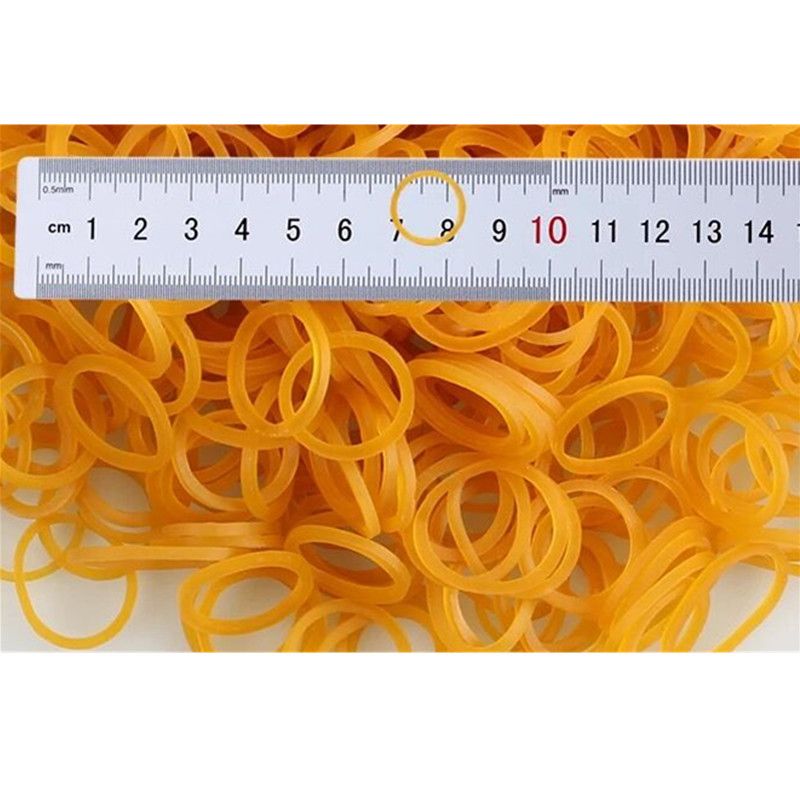 橡皮筋批发生活用橡皮筋06mm黄色小号橡皮筋橡胶制品捆扎皮筋