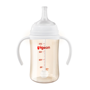 配贝亲离乳奶嘴鸭嘴重力球6/9/12个月以上直饮吸管pigeon奶瓶配件