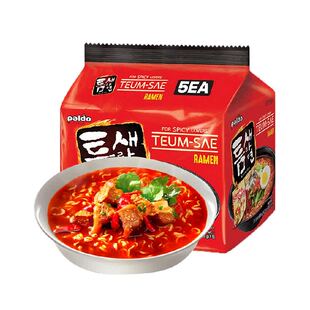 韩国进口方便面paldo八道极地麻辣汤面辣味炸酱面泡面速食食品