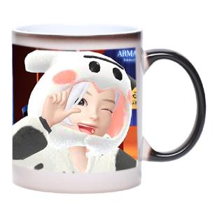 【淘宝人生】kuyin马克杯定制淘宝人生印图加热变色杯子定制照片C