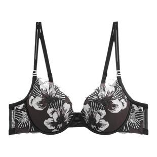 Liza Cheng巴黎花耀系列蕾丝刺绣文胸大胸显小薄款内衣女LB00137