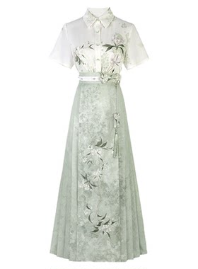 夏季汉服女女士汉服马面裙