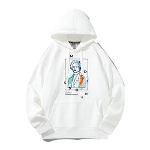 门德尔松小提琴艺术家双琴侠周边连帽卫衣练琴衣服男女青少年同款