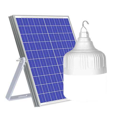 2026新款太阳能户外庭院家用充电室内照明一拖二分体式挂灯泡超亮
