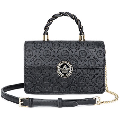 路易卡迪卓杰压花手提包